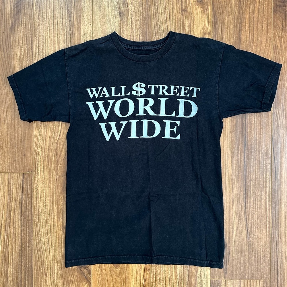 Wall Street Worldwide $100 Men’s Small T Shirt
